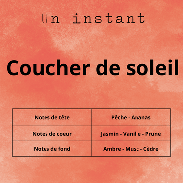 Coucher de soleil